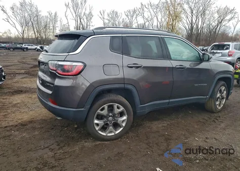 2018 Jeep Compass Limited из США, поврежденный, VIN 3C4NJDCB3JT281206